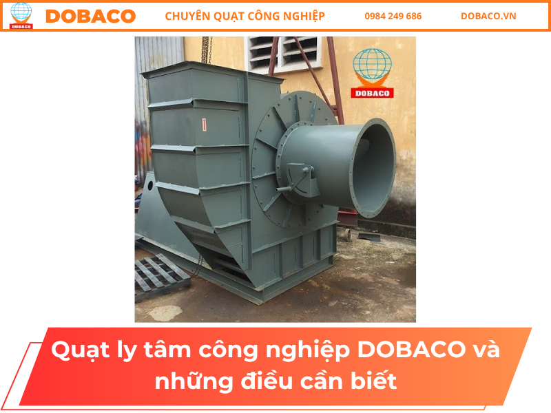 Quạt Ly Tâm Công Nghiệp