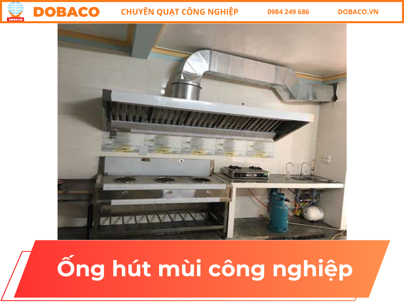 Ống Hút Mùi Công Nghiệp