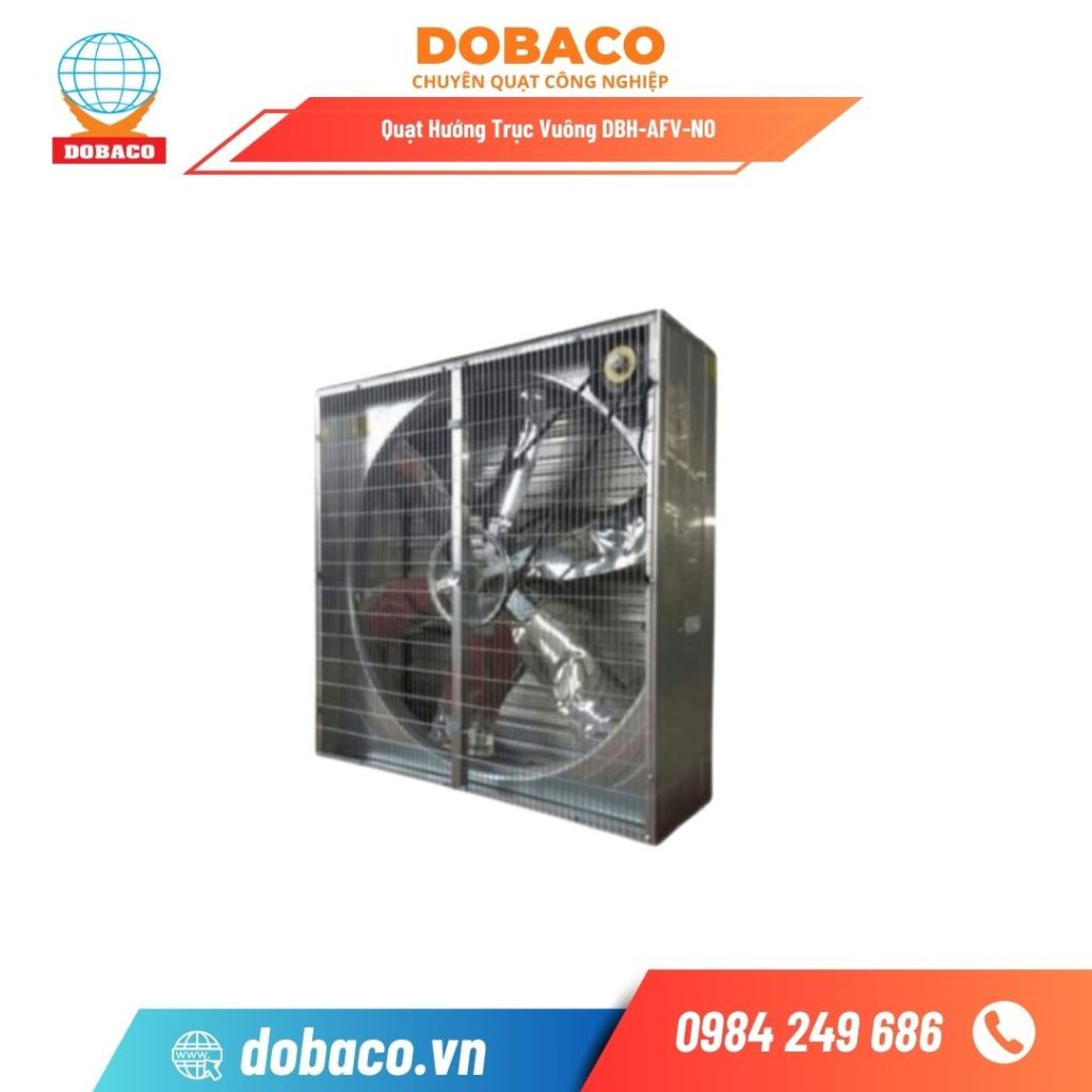 Quạt hướng trục vuông