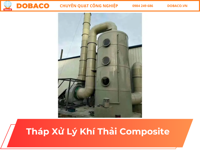 Tháp Xử Lý Khí Thải Composite