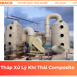 Tháp Xử Lý Khí Thải Composite