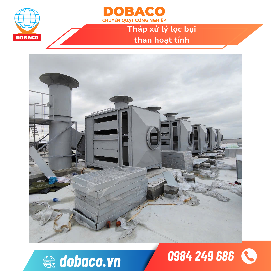 Tháp Xử Lý Thải Bằng Than Hoạt Tính Tháp Xử Lý Thải Bằng Than Hoạt Tính