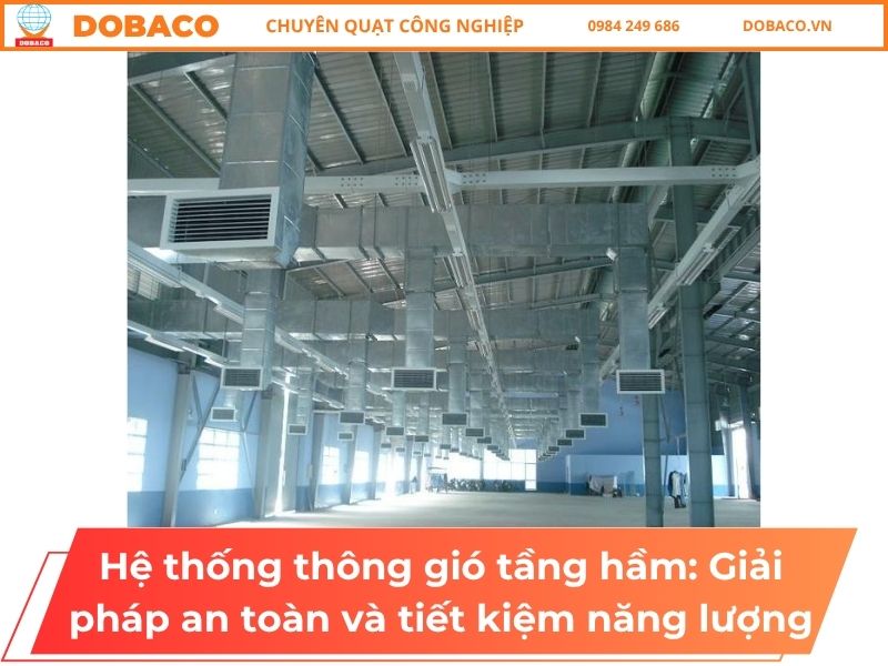 Hệ thống thông gió tầng hầm_ Giải pháp an toàn và tiết kiệm năng lượng