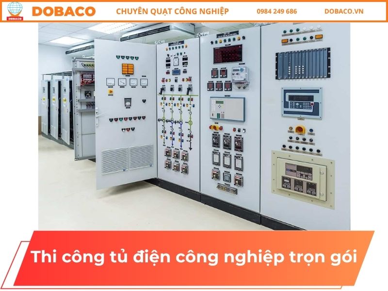 Thi công tủ điện công nghiệp trọn gói