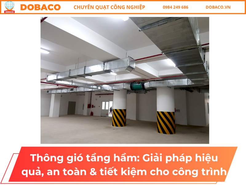 Thông gió tầng hầm: Giải pháp hiệu quả, an toàn & tiết kiệm cho công trình Thông gió tầng hầm_ Giải pháp hiệu quả, an toàn & tiết kiệm cho công trình