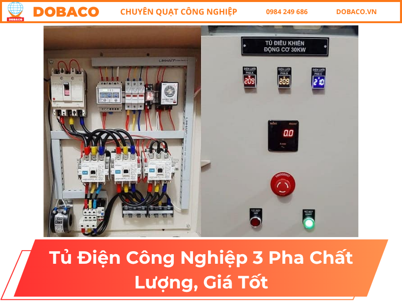 Tủ Điện Công Nghiệp 3 Pha Chất Lượng, Giá Tốt Tủ Điện Công Nghiệp 3 Pha Chất Lượng, Giá Tốt