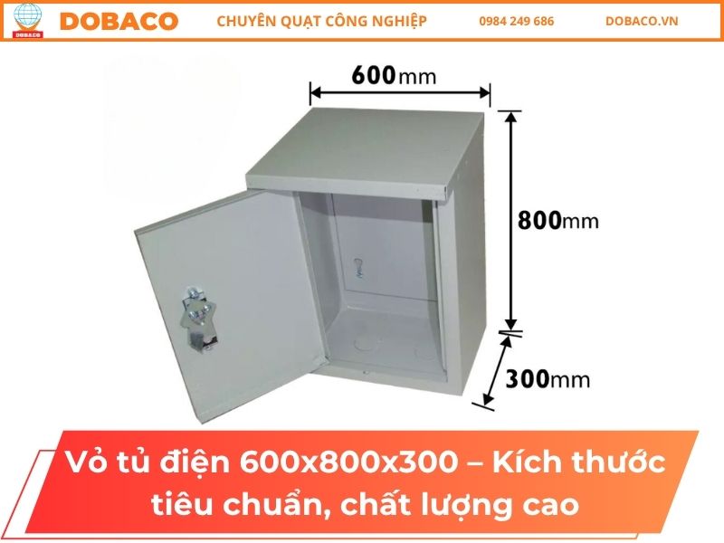 Vỏ tủ điện 600x800x300 – Kích thước tiêu chuẩn, chất lượng cao Vỏ tủ điện 600x800x300 – Kích thước tiêu chuẩn, chất lượng cao