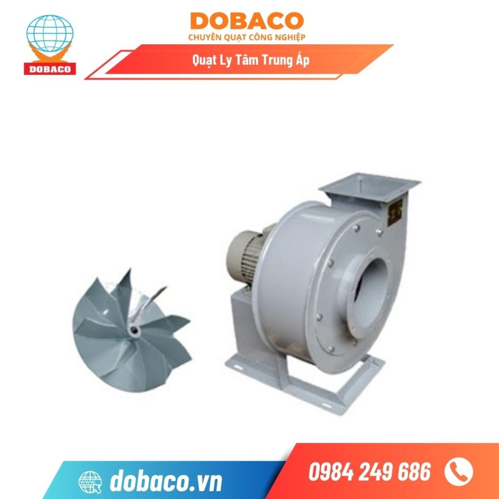 Quạt ly tâm trung áp bền đẹp