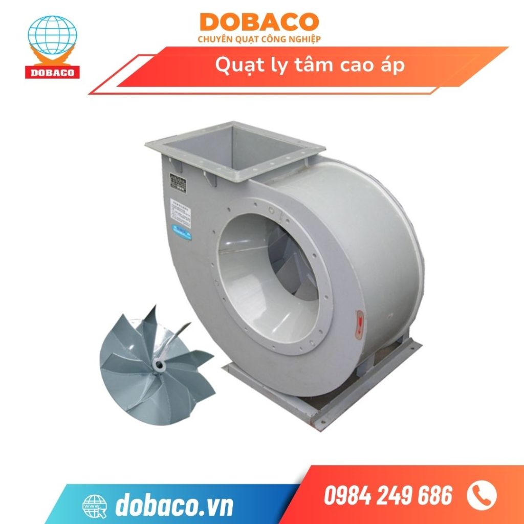 Bảng giá quạt ly tâm cao áp trên thị trường mới nhất 2026 Quạt ly tâm cao áp