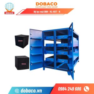 Bộ lọc mùi hấp thụ bằng than hoạt tính DBH - KL-HXT - K