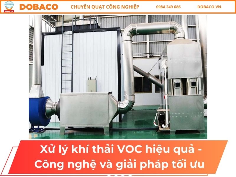Xử lý khí thải VOC hiệu quả - Công nghệ và giải pháp tối ưu 2026