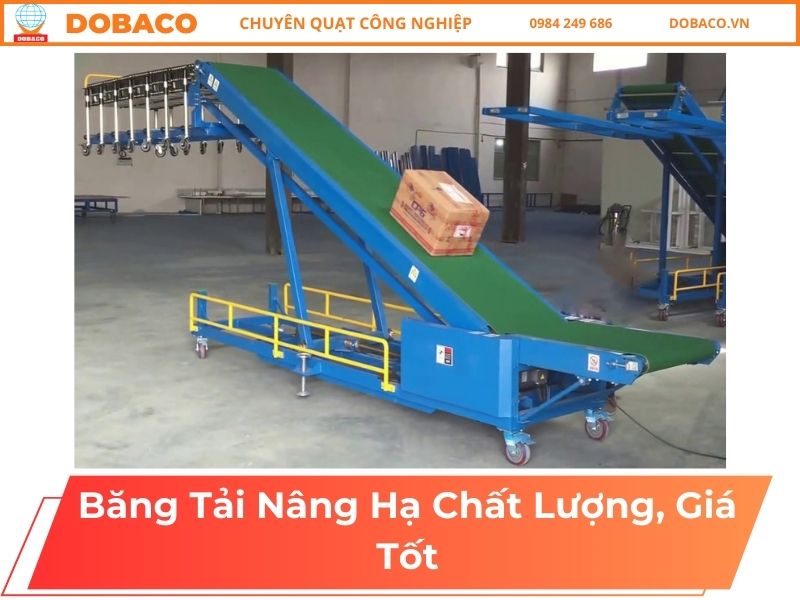 Băng Tải Nâng Hạ Chất Lượng, Giá Tốt