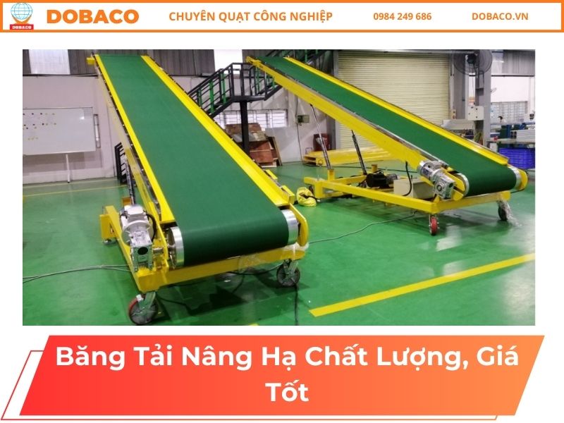 Băng Tải Nâng Hạ Chất Lượng, Giá Tốt