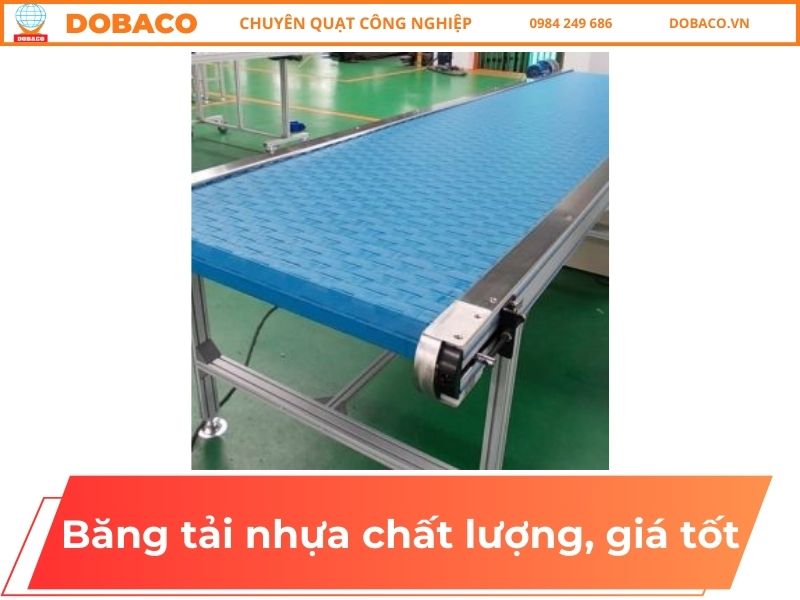 Băng tải nhựa chất lượng, giá tốt