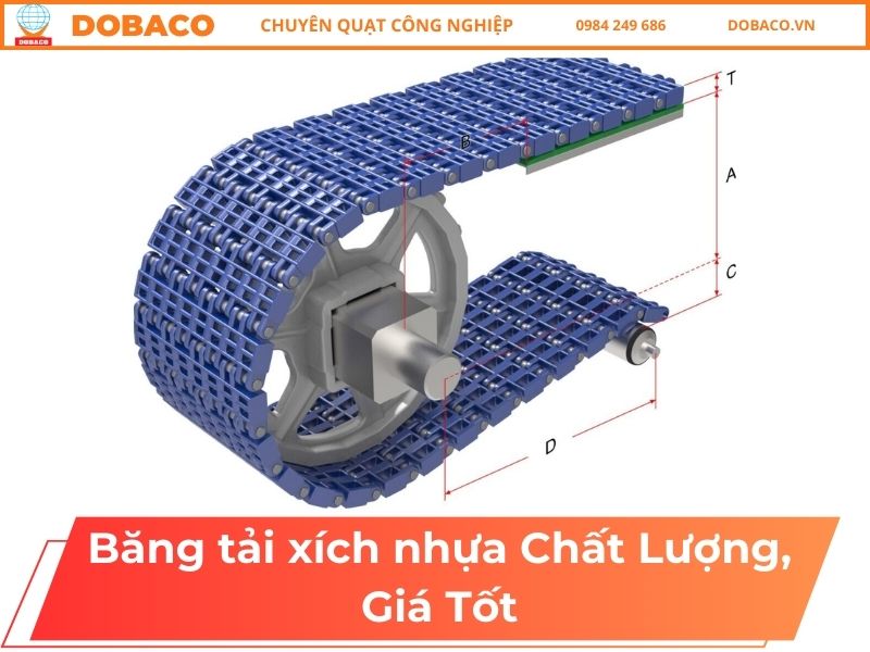 Băng tải xích nhựa Chất Lượng, Giá Tốt
