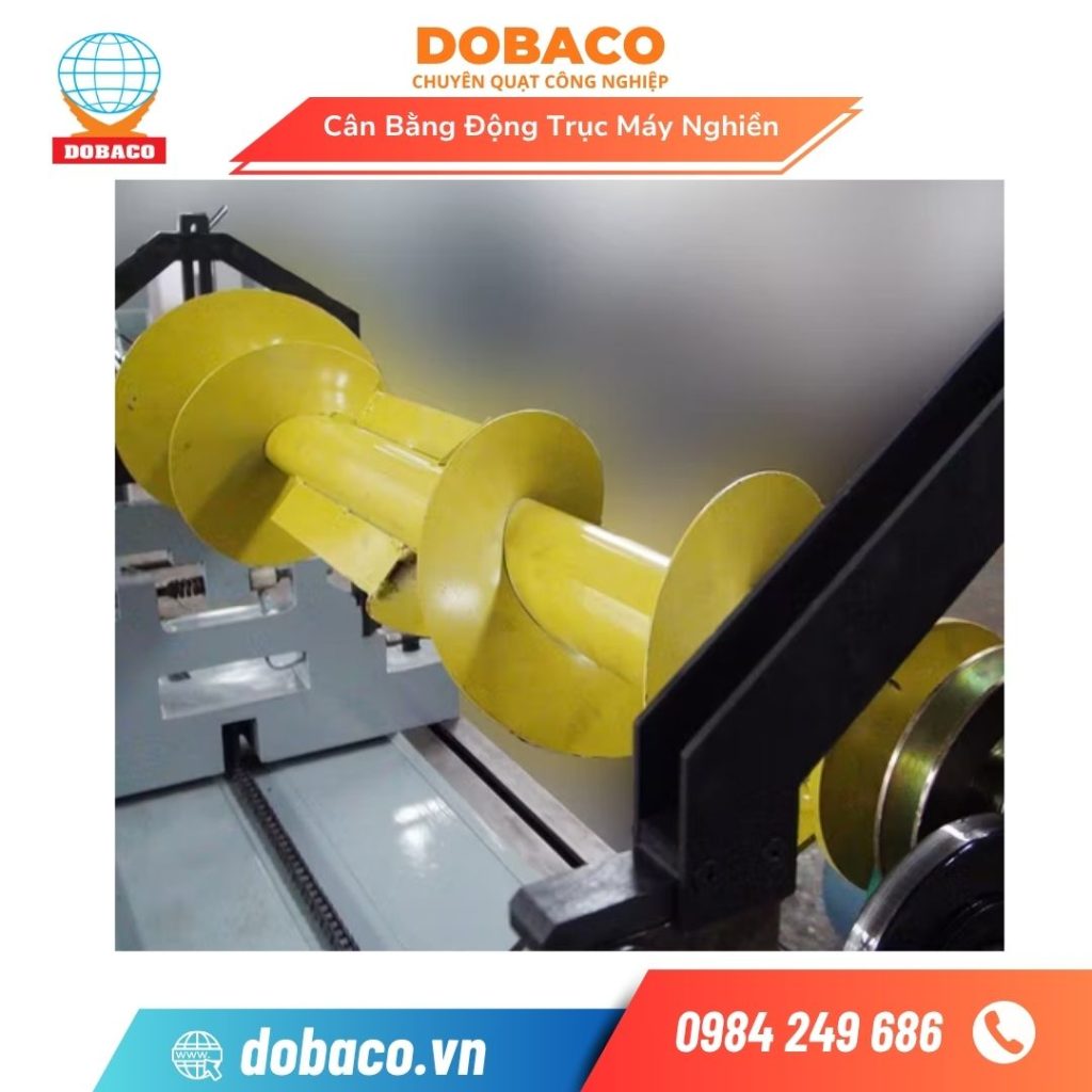 Cân Bằng Động Trục Máy Nghiền