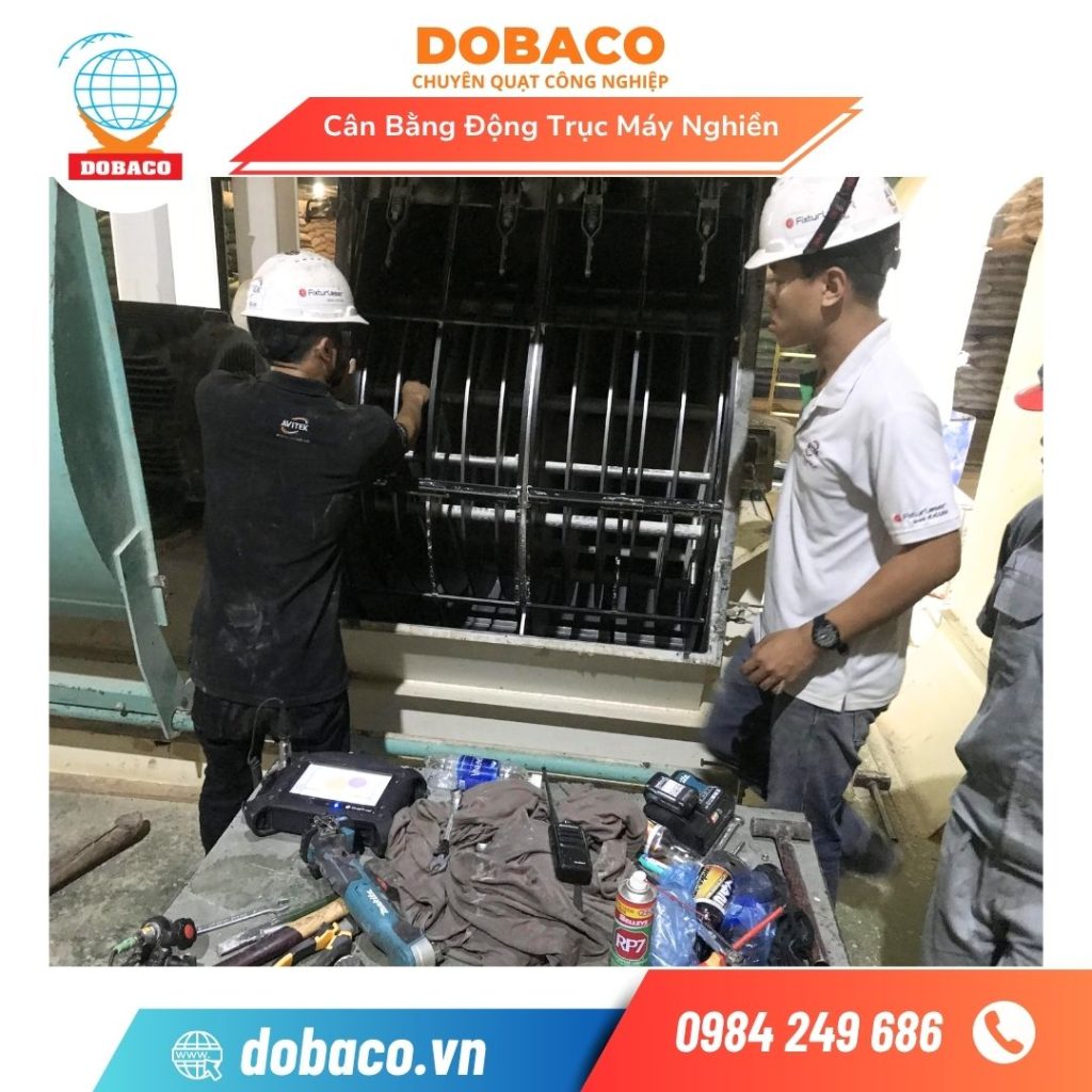 Cân Bằng Động Trục Máy Nghiền