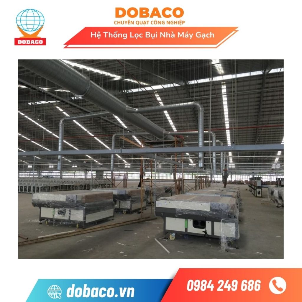 Hệ Thống Lọc Bụi Nhà Máy Gạch: Bảng Giá & So Sánh Dobaco Hệ Thống Lọc Bụi Nhà Máy Gạch