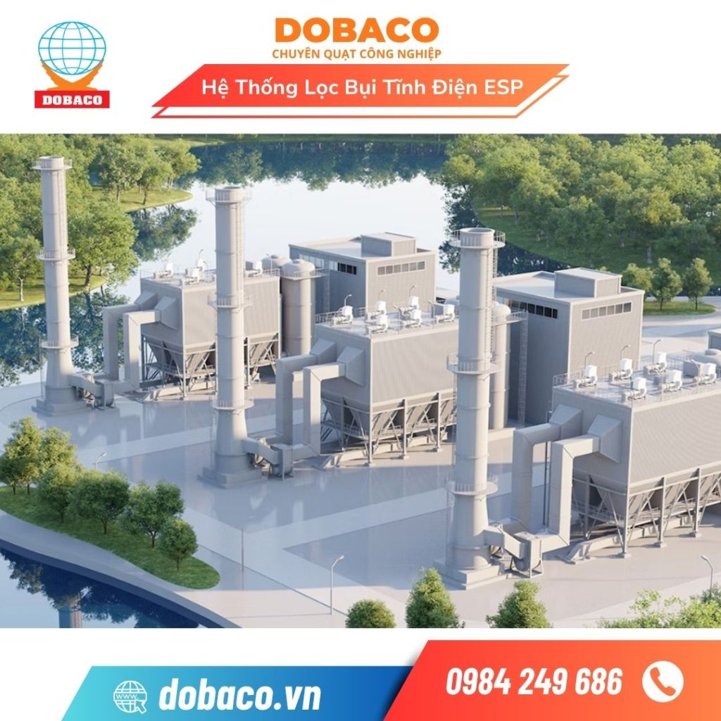 Hệ Thống Lọc Bụi Tĩnh Điện ESP
