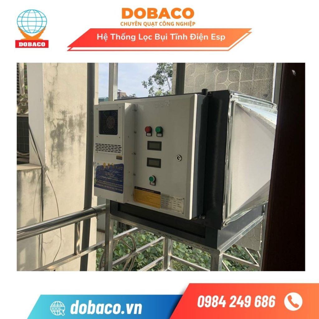 Hệ Thống Lọc Bụi Tĩnh Điện Esp