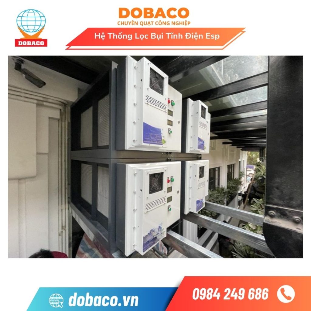 Hệ Thống Lọc Bụi Tĩnh Điện Esp