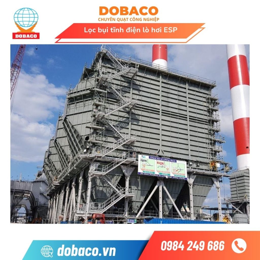 Lọc Bụi Tĩnh Điện Lò Hơi ESP