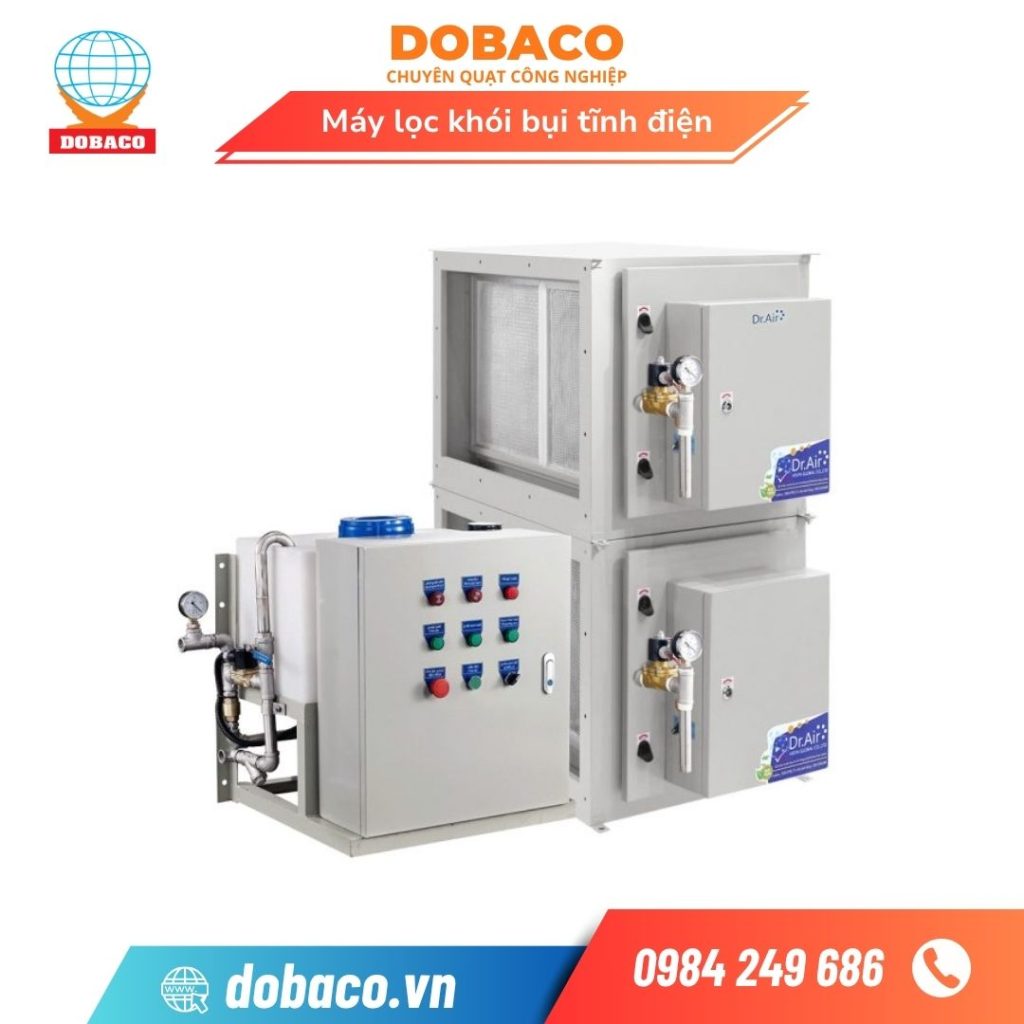 Máy Lọc Khói Bụi Tĩnh Điện