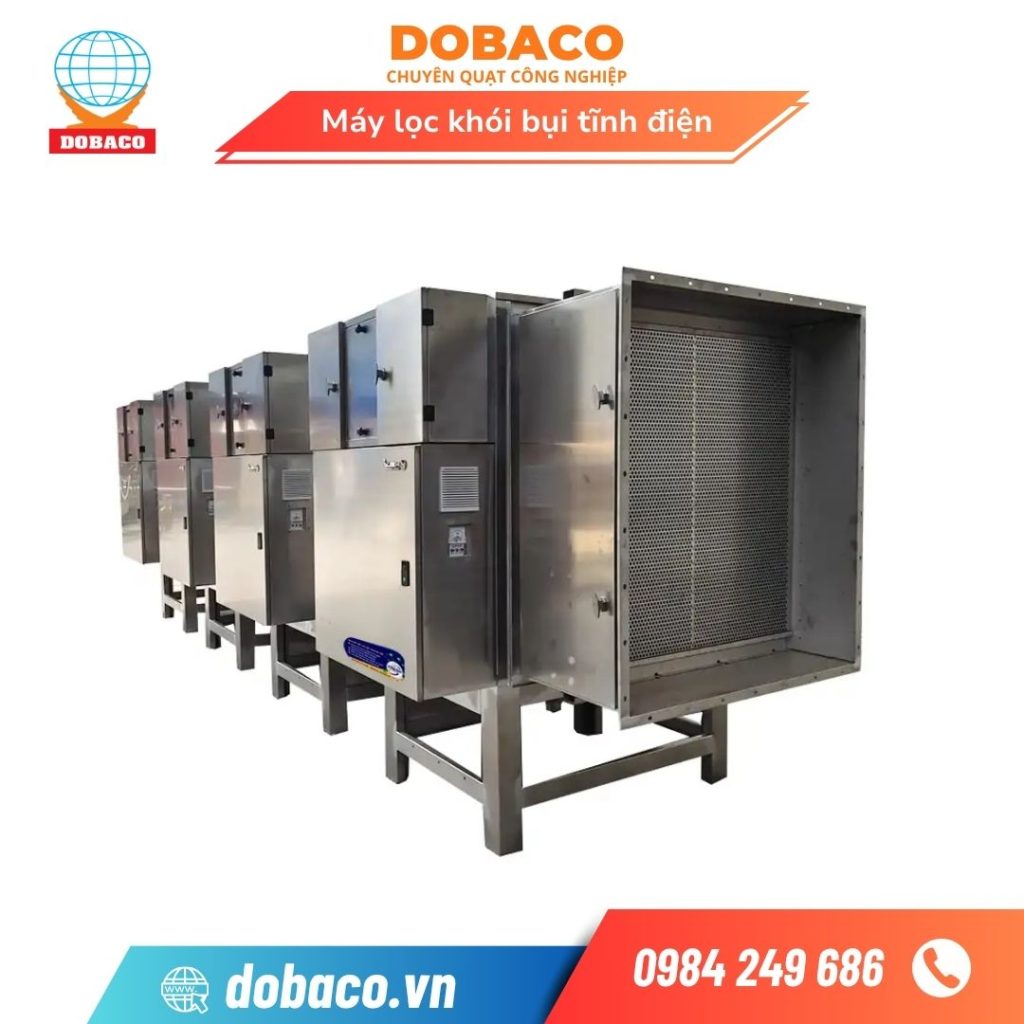 Máy Lọc Khói Bụi Tĩnh Điện