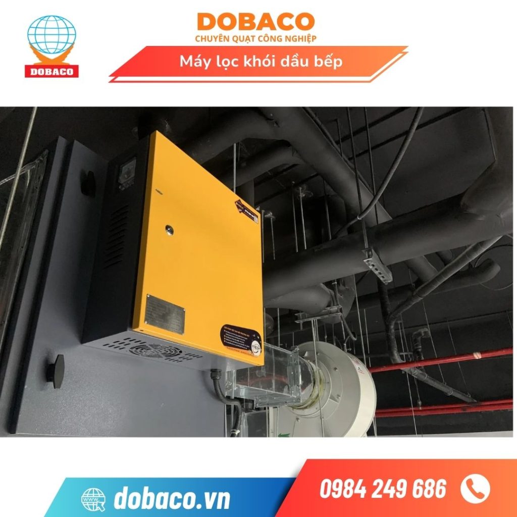 Máy Lọc Khói Dầu Bếp: Báo Giá & Phân Loại Cấu Tạo Máy Lọc Khói Dầu Bếp