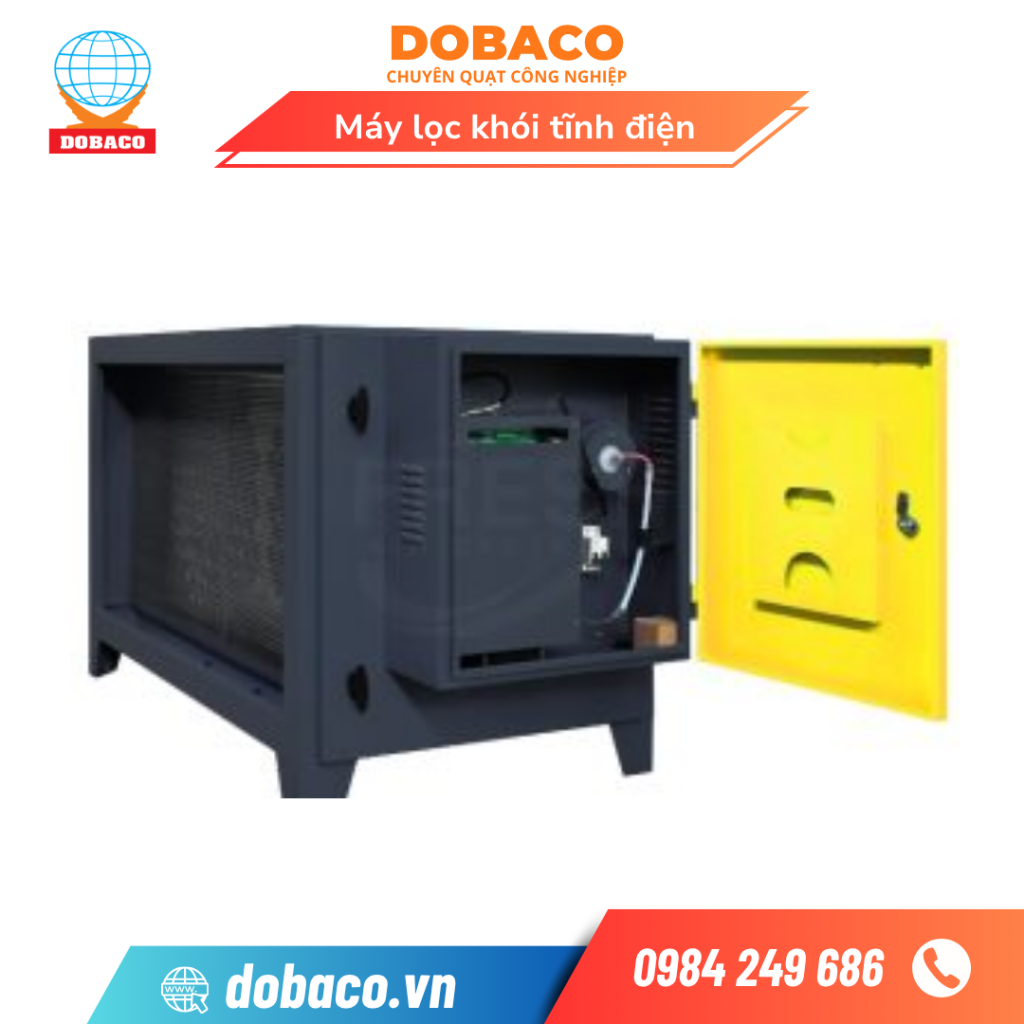 Máy Lọc Khói Tĩnh Điện