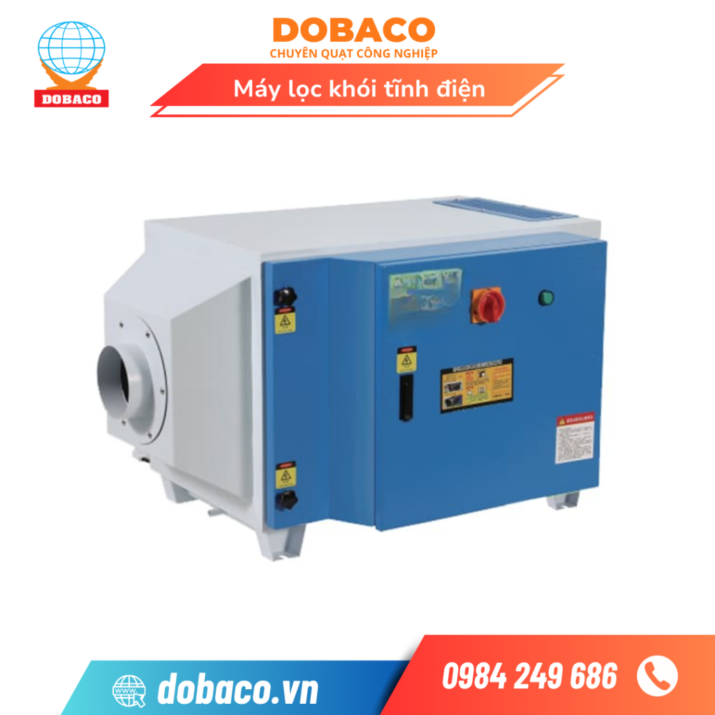 Máy Lọc Khói Tĩnh Điện