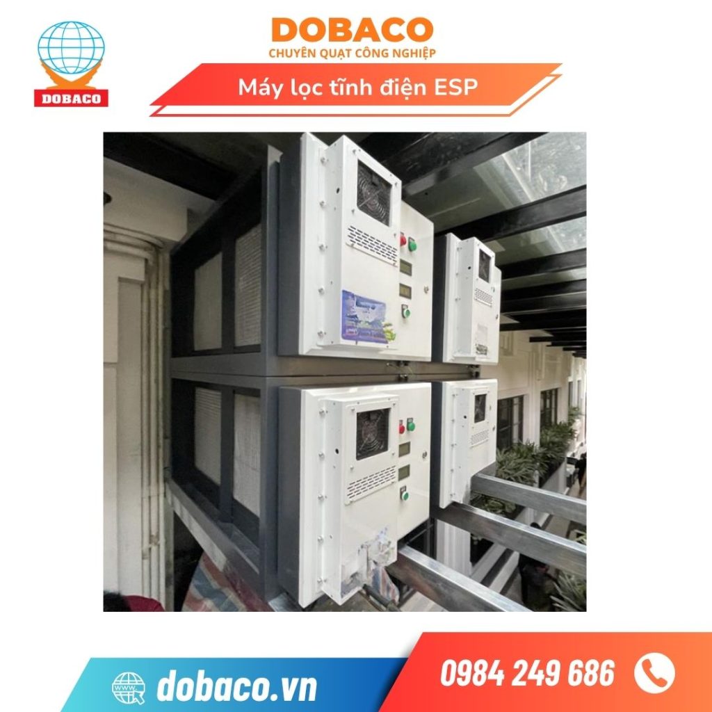 Máy lọc tĩnh điện ESP