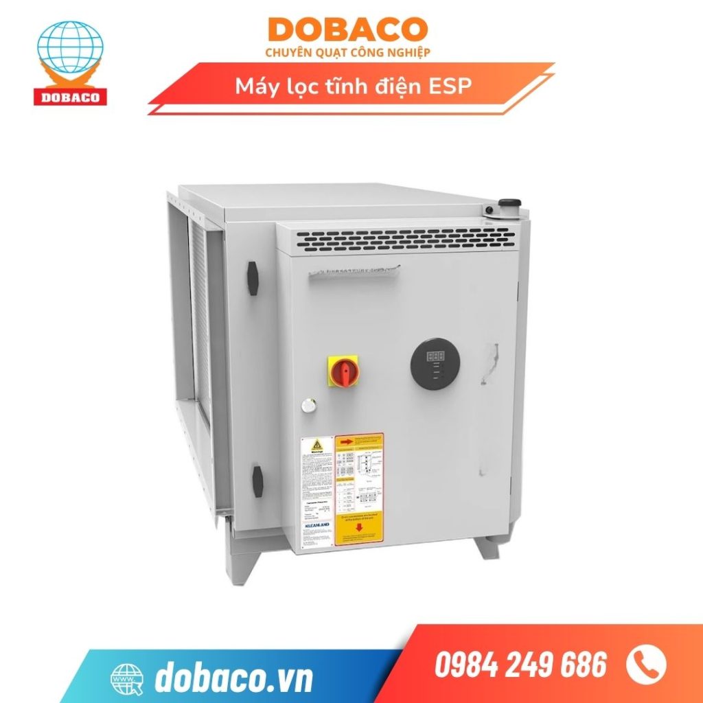 Máy lọc tĩnh điện khử khói dầu