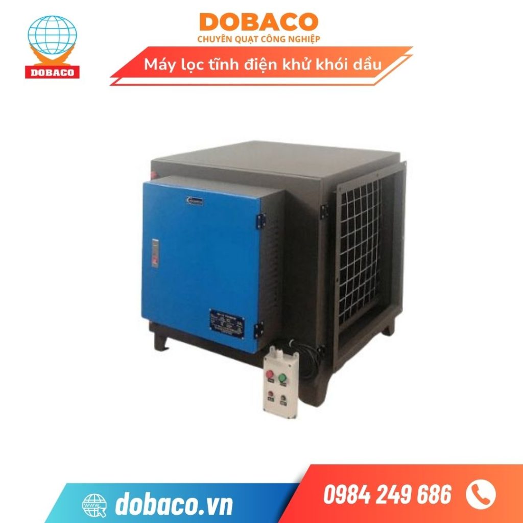 Máy lọc tĩnh điện khử khói dầu