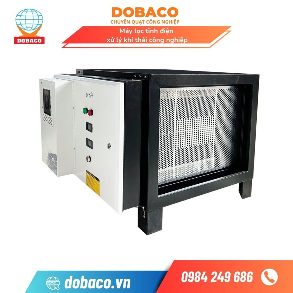 Máy Lọc Tĩnh Điện Xử Lý Khí Thải Công Nghiệp