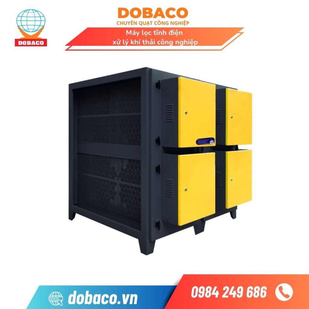 Máy Lọc Tĩnh Điện Xử Lý Khí Thải Công Nghiệp