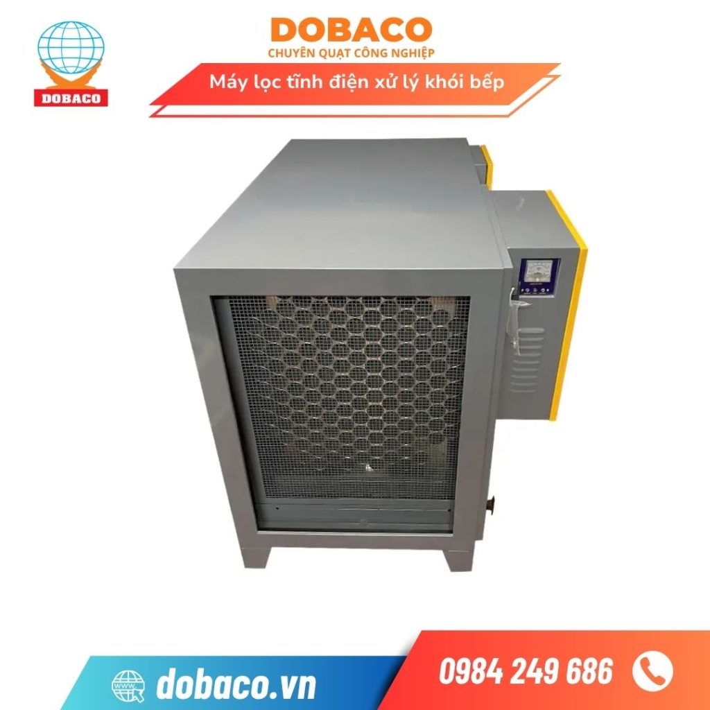 Máy Lọc Tĩnh Điện Xử Lý Khói Bếp