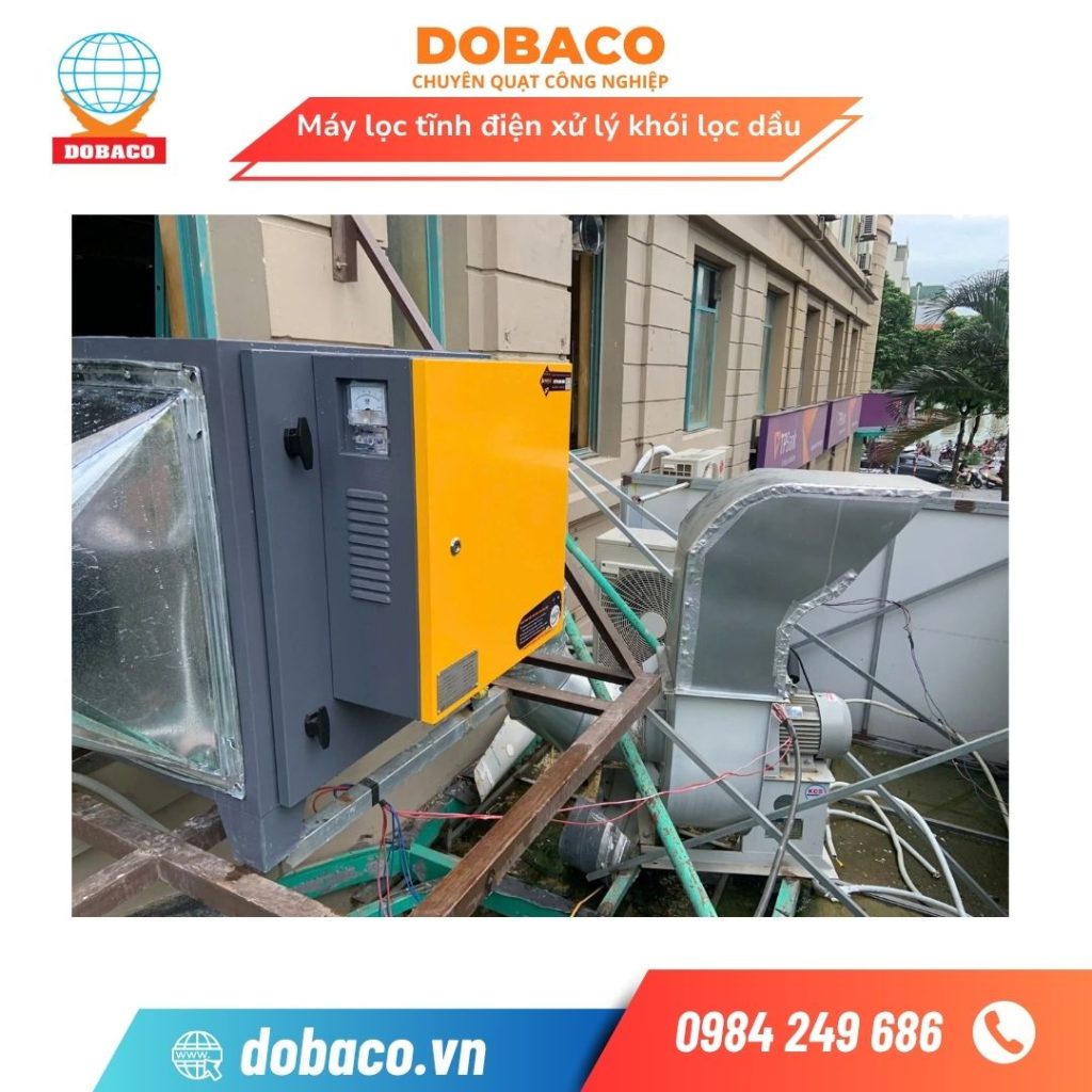 Máy Lọc Tĩnh Điện Xử Lý Khói Lọc Dầu Máy Lọc Tĩnh Điện Xử Lý Khói Lọc Dầu