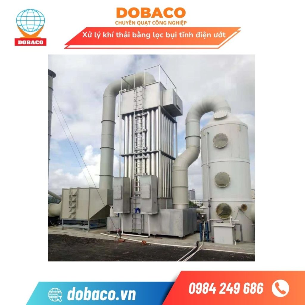 Lọc Bụi Tĩnh Điện Ướt: Báo Giá & Phân Loại Cấu Tạo Xử Lý Khí Thải Bằng Lọc Bụi Tĩnh Điện Ướt