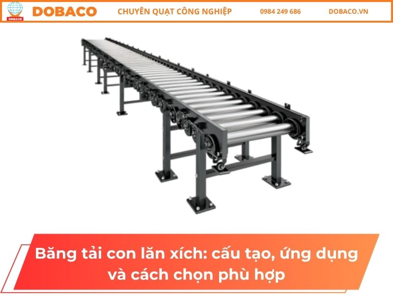Băng tải con lăn xích