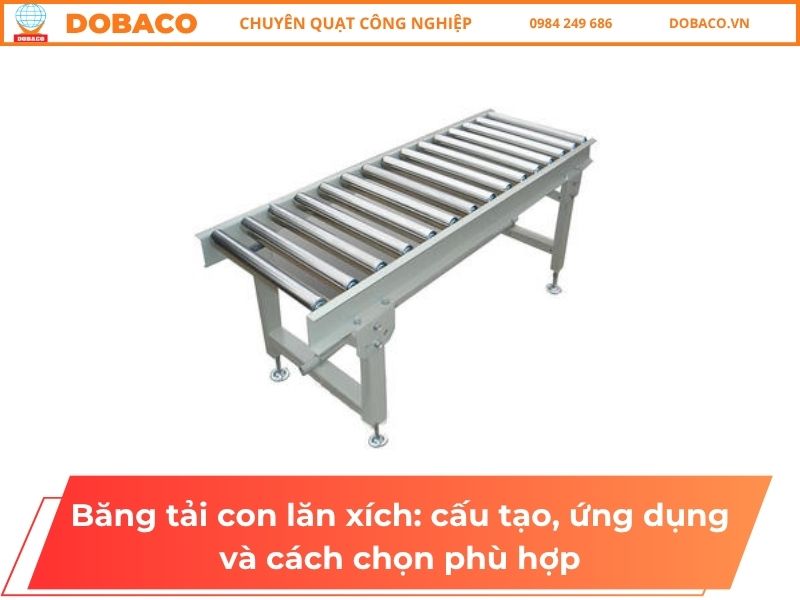 Băng tải con lăn xích