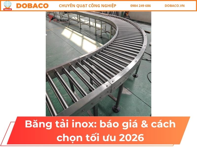 Băng tải inox