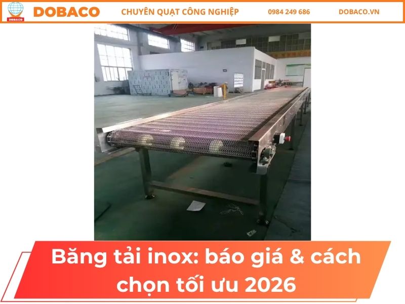 Băng tải inox