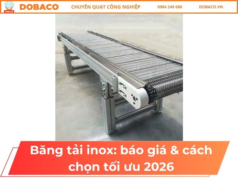 Băng tải inox