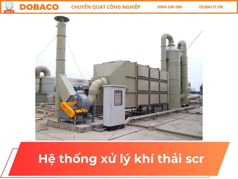 Hệ thống xử lý khí thải SCR