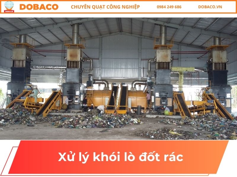 Xử lý khói lò đốt rác