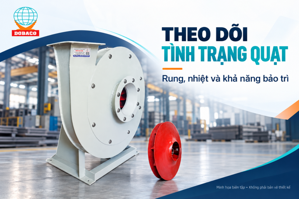 Quạt công nghiệp cho nhà máy thép: chọn theo công đoạn Theo dõi tình trạng quạt