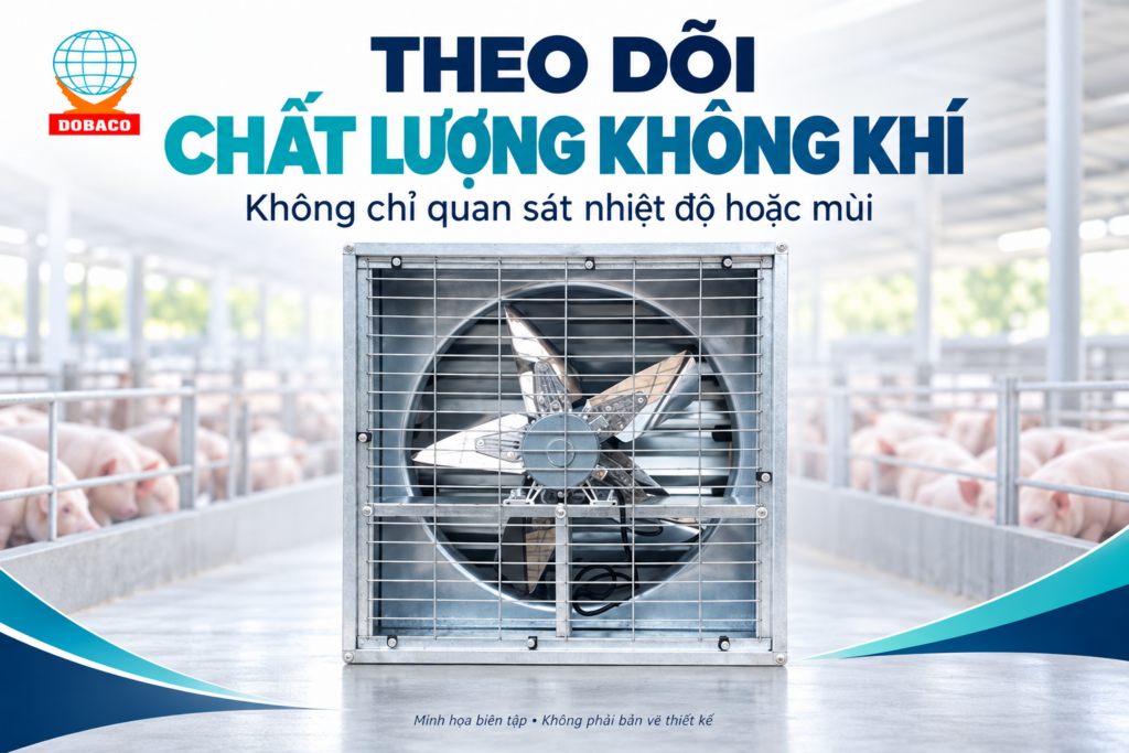 Theo dõi chất lượng không khí.