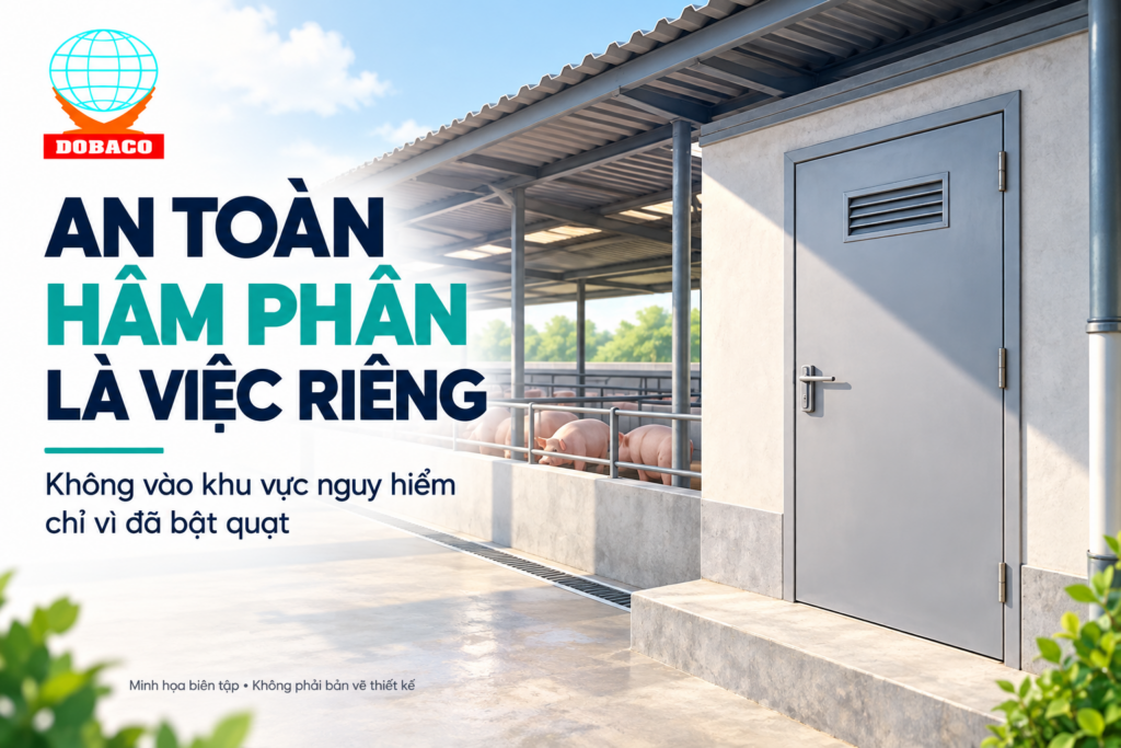 An toàn hầm phân là việc riêng.