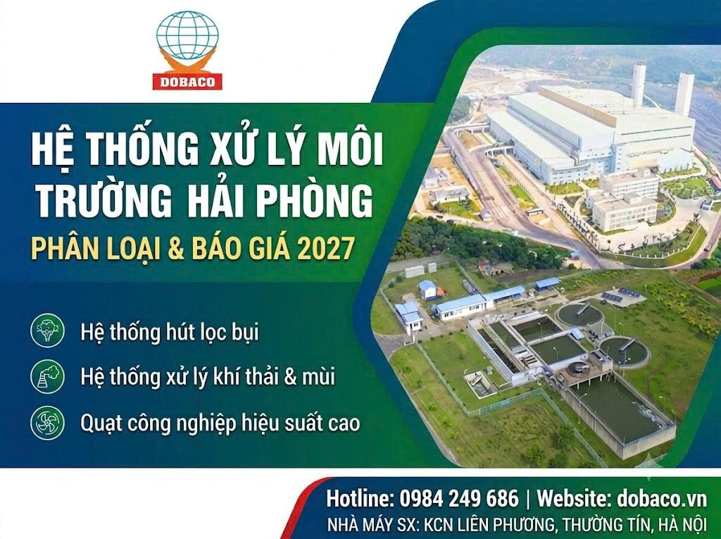 Hệ thống xử lý môi trường Hải Phòng